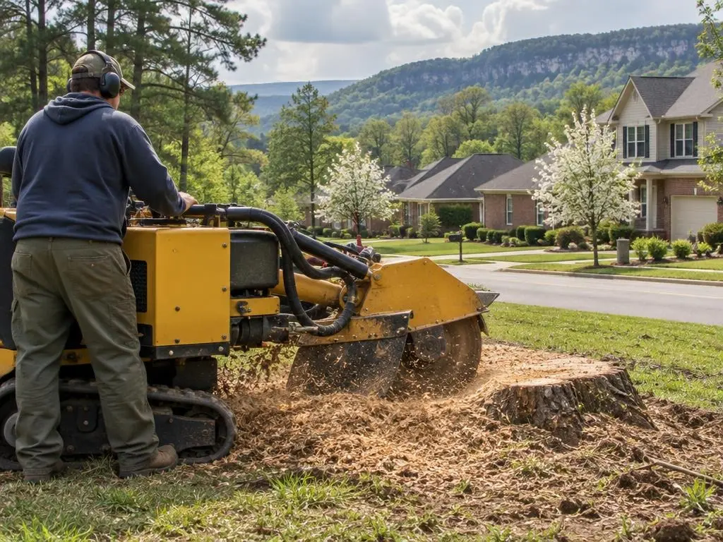 Stump Grinding in Huntsville, AL
